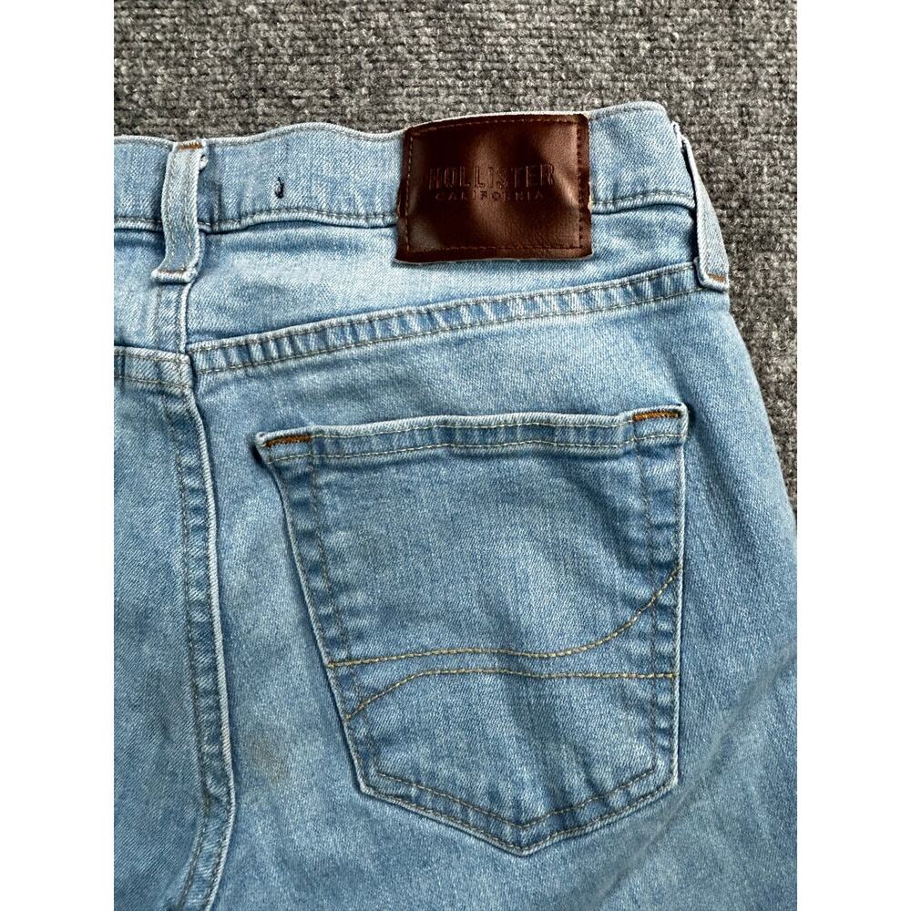 Hollister Epic Flex Skinny Jeans Women's Size 8 (29x32) Light Wash Stretch Denim - Picture 5 of 8